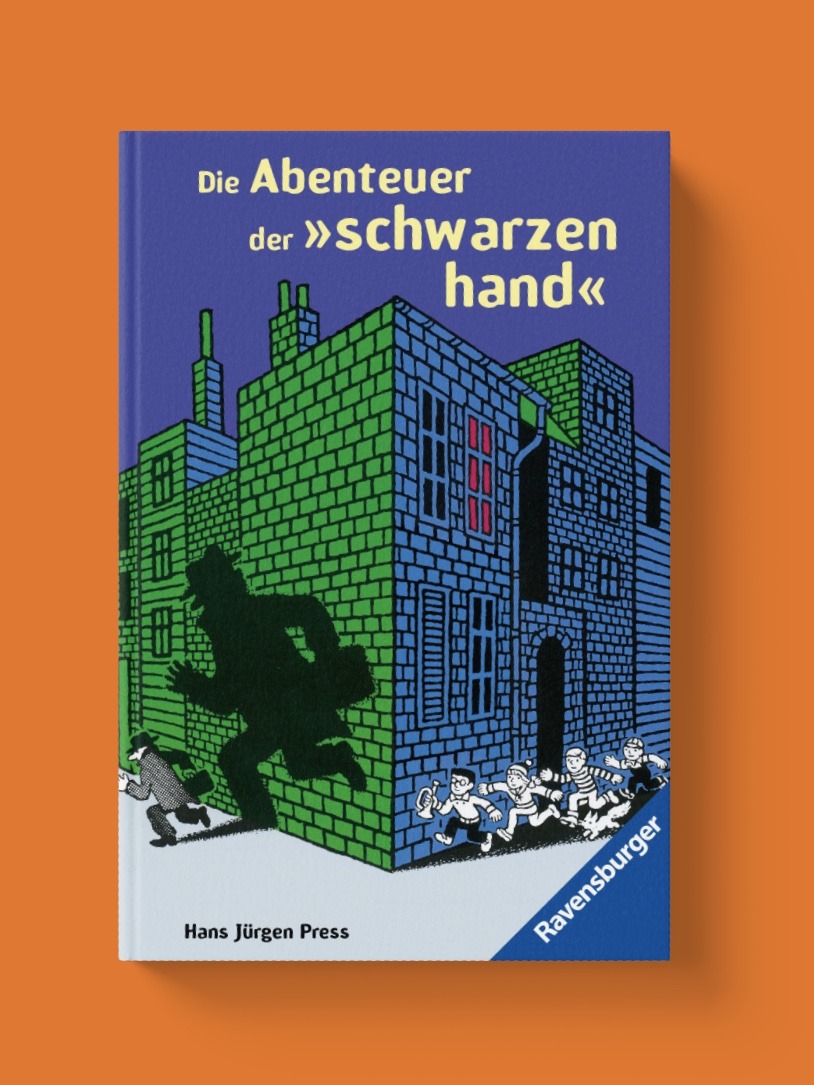 Buchtitel "Die Abenteuer der schwarzen Hand"
